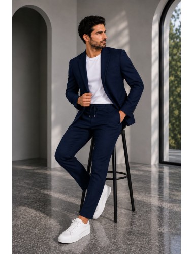SLİMFİT LACİVERT GOFLE TAKIM ELBİSE GFL-2621 SLİMFİT LACİVERT GOFLE TAKIM ELBİSE GFL-2621