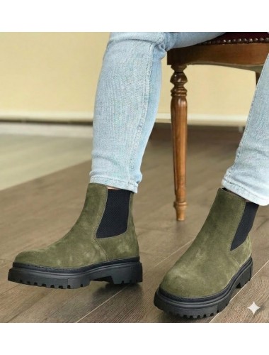 OLD-112 Haki Yeşil Kışlık Bot