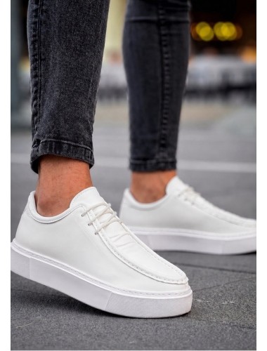 OLD-5081 LOAFER  BEYAZ SPOR MODEL