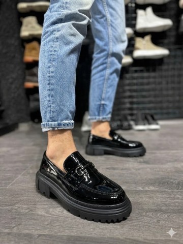 OLD-5001 Toklaı Siyah Rugan