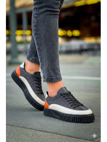 OLD-5005 Siyah Turuncu Krem