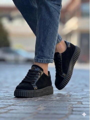 OLD-5040 Siyah Süet