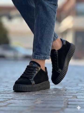 OLD-5040 Siyah Süet