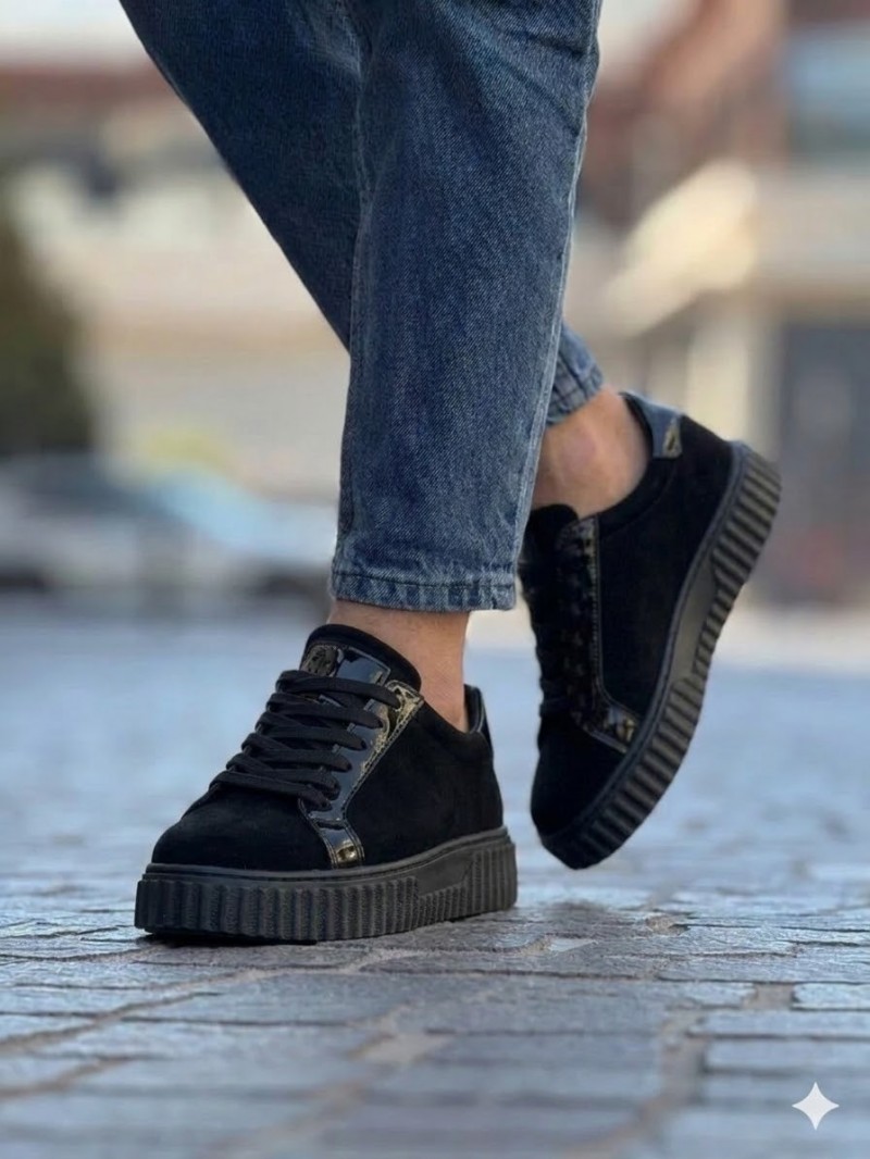 OLD-5040 Siyah Süet