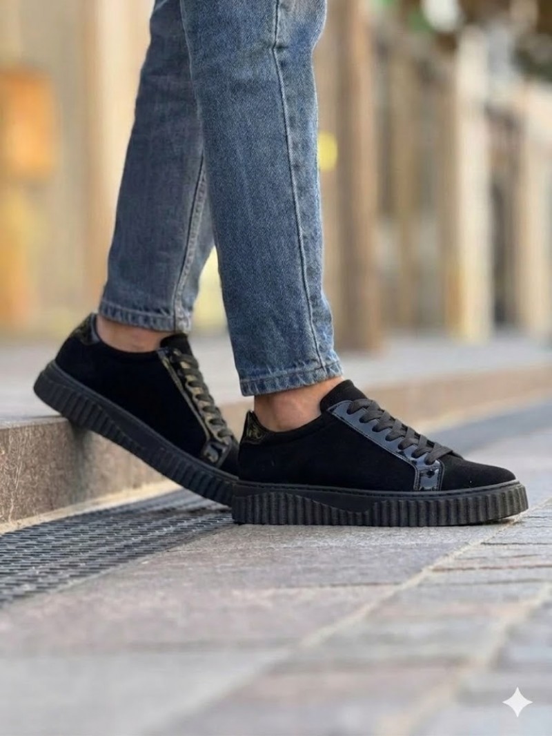 OLD-5040 Siyah Süet