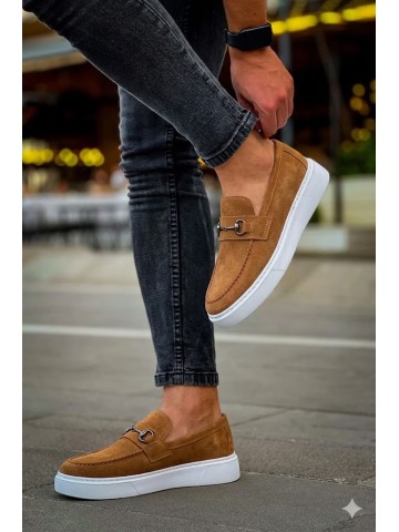 OLD-5406 Süet Kahverengi Demir Toka