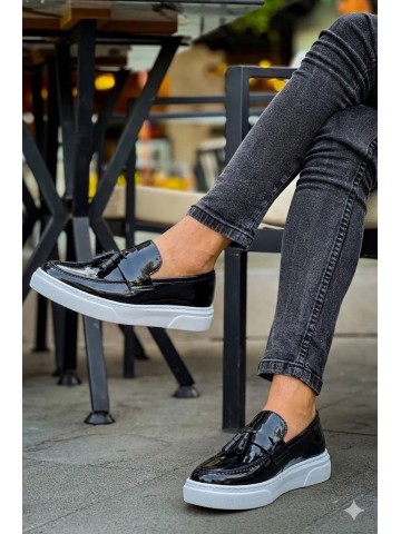 OLD-5108 Siyah Rugan Püsküllü