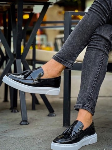 OLD-5108 Siyah Rugan Püsküllü