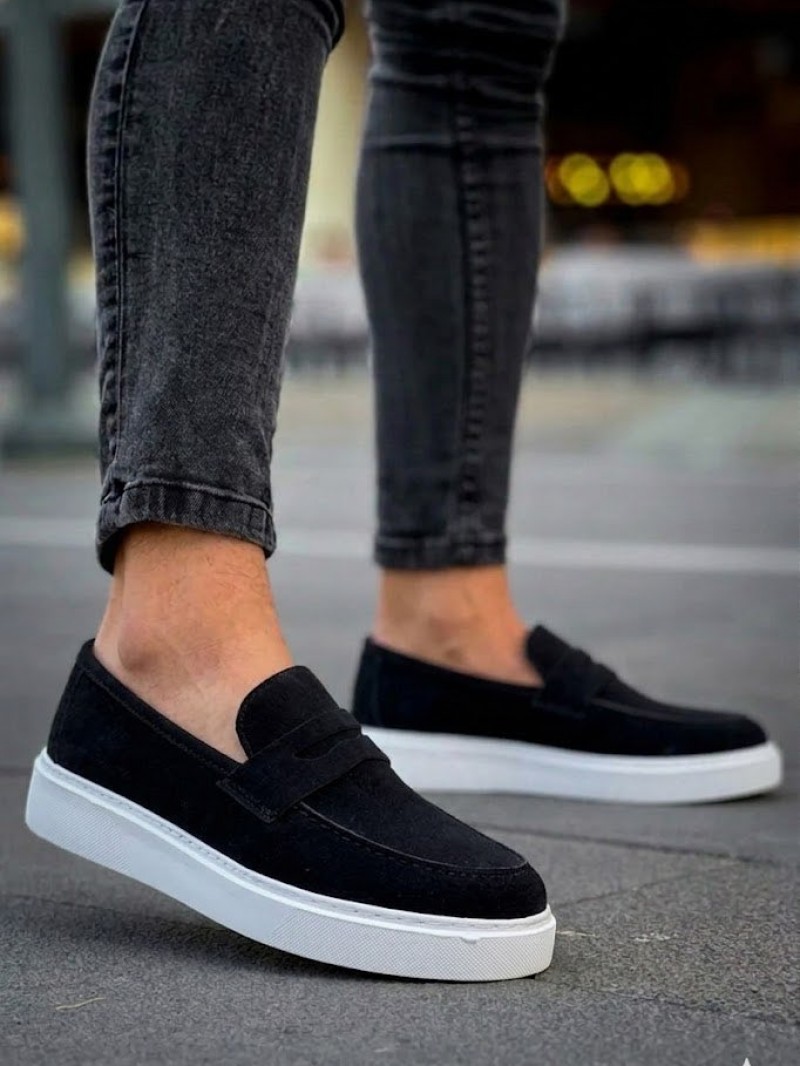 OLD-5301 Siyah Süet