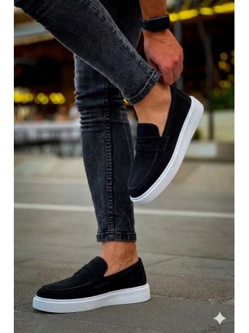 OLD-5301 Siyah Süet