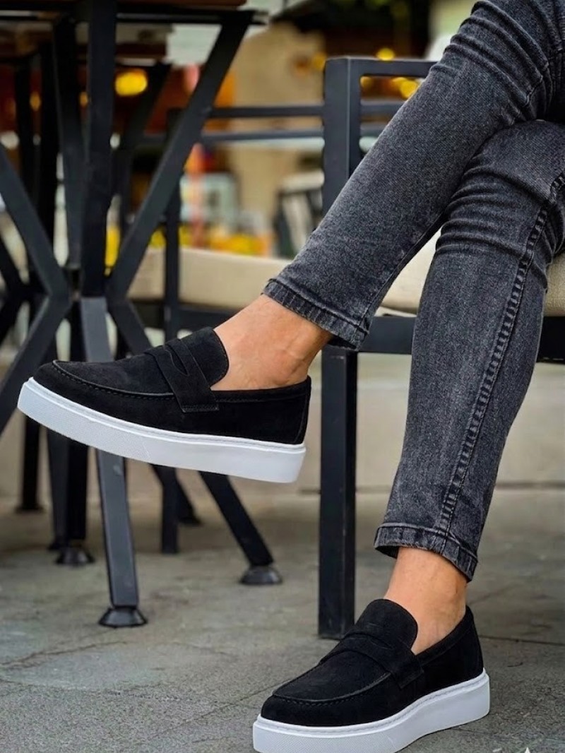 OLD-5301 Siyah Süet