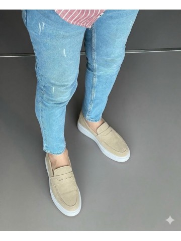 OLD-5305 Süet Kum Bej