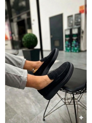 OLD-5309 Süet Koyu Taba