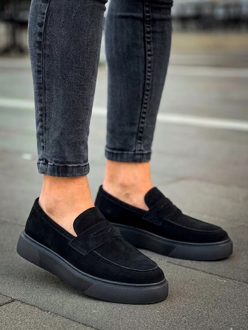 OLD-5309 Süet Koyu Taba