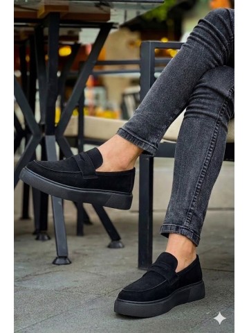 OLD-5309 Süet Koyu Taba