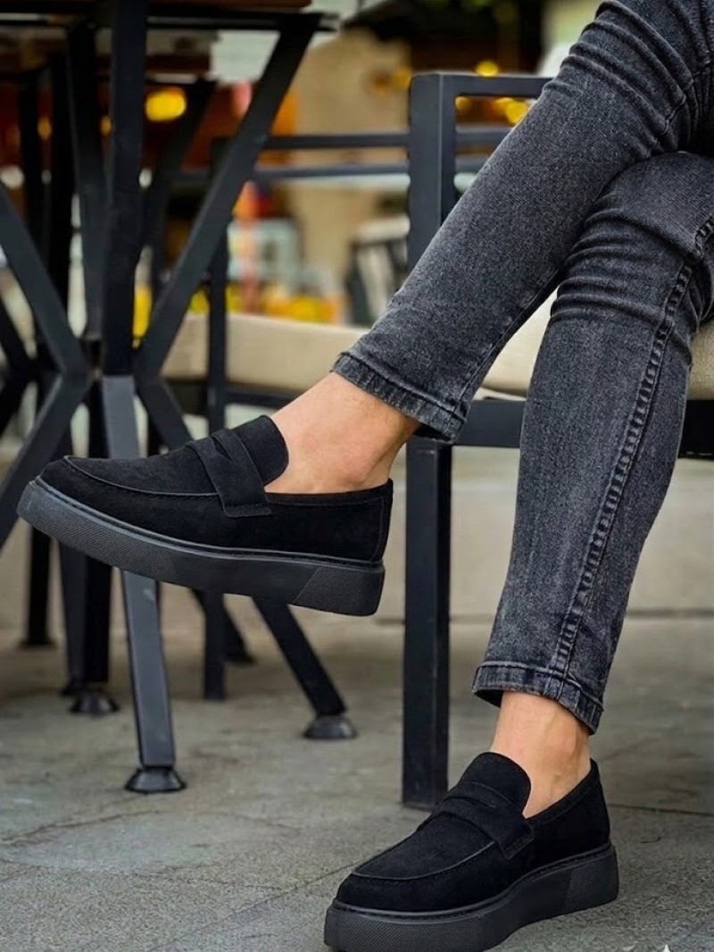 OLD-5309 Süet Koyu Taba