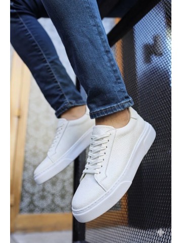 OLD-6003 Beyaz deri lüfer