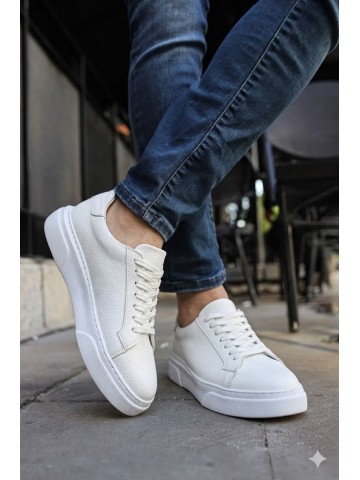 OLD-6003 Beyaz deri lüfer