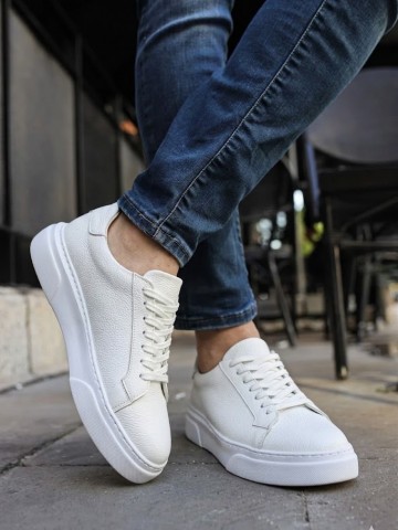 OLD-6003 Beyaz deri lüfer