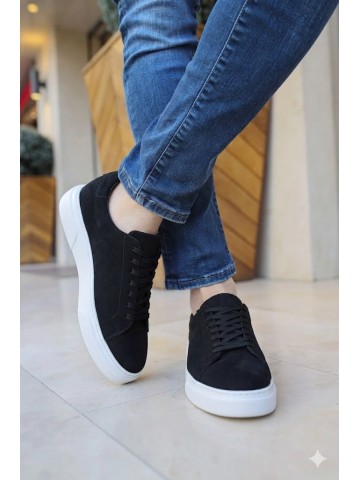 OLD-6005 Beyaz süet  Deri lüfer