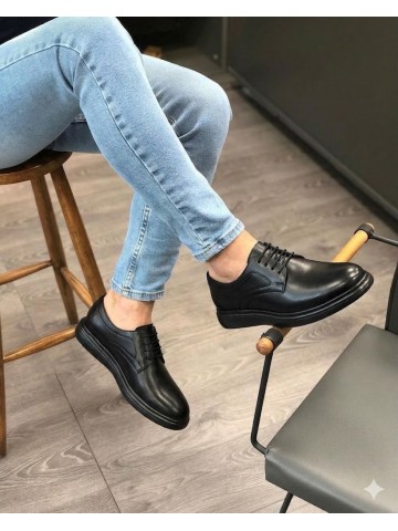 OLD-7002 Siyah Mat Deri