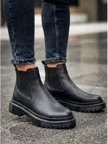 OLD-101 Siyah Cilt Kışlık Taban