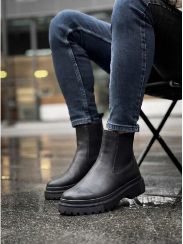 OLD-101 Siyah Cilt Kışlık Taban