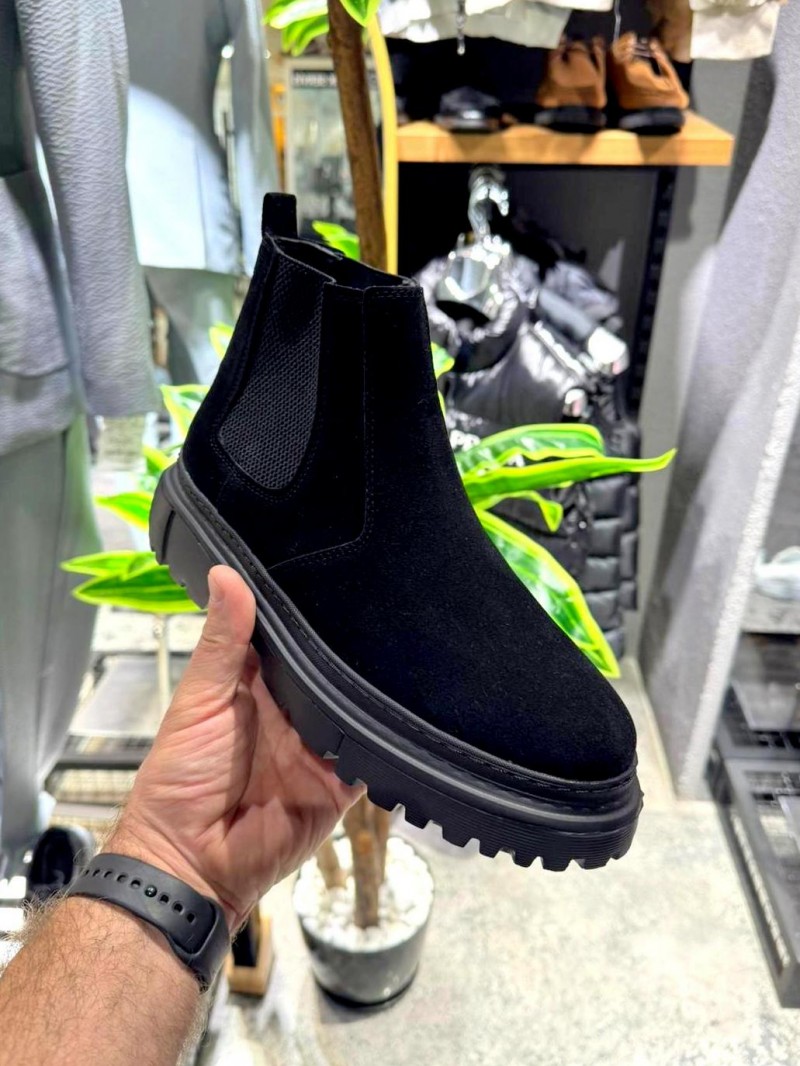 OLD-210 Siyah Süet EvA Taban