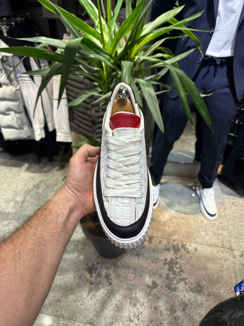 OLD-5001 Kırmızı Beyaz Siyah