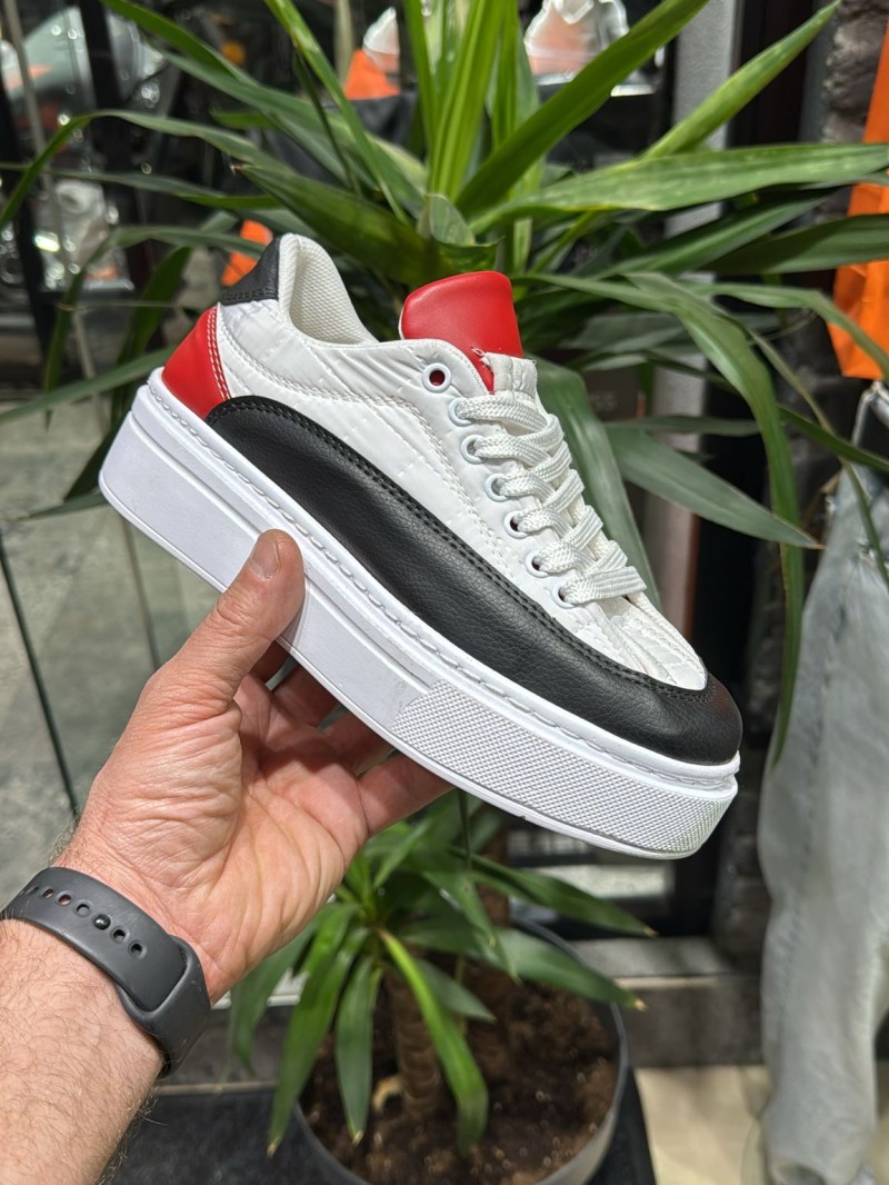 OLD-5001 Zenne Kırmızı Siyah Beyaz