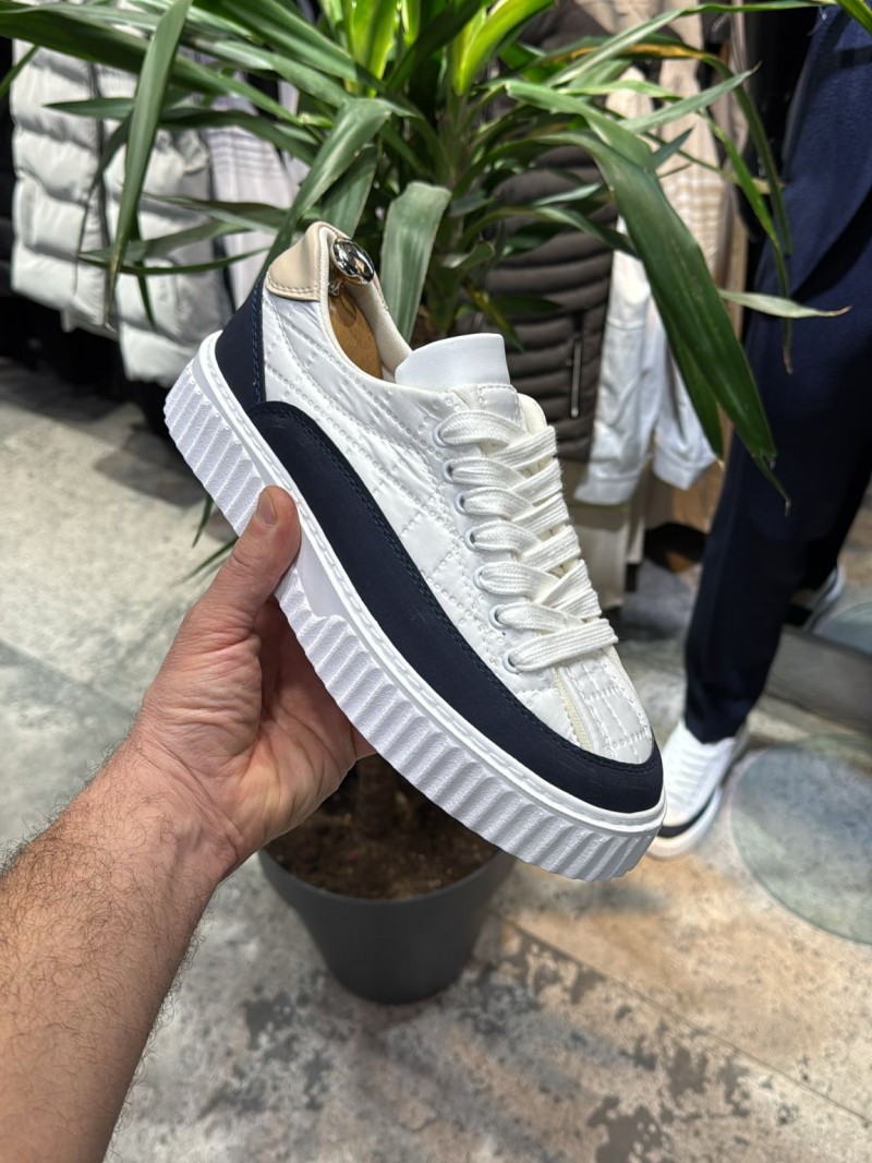 OLD-5002 Krem Beyaz Lacivert