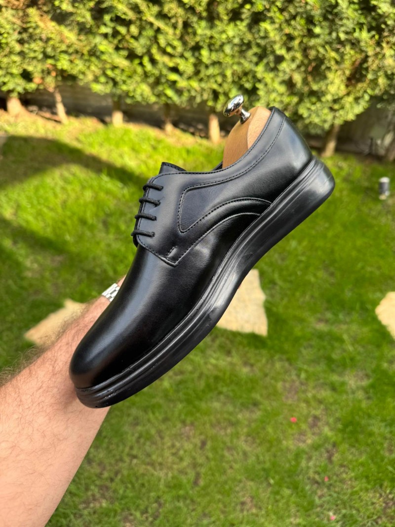 OLD-7002 Siyah Mat Deri