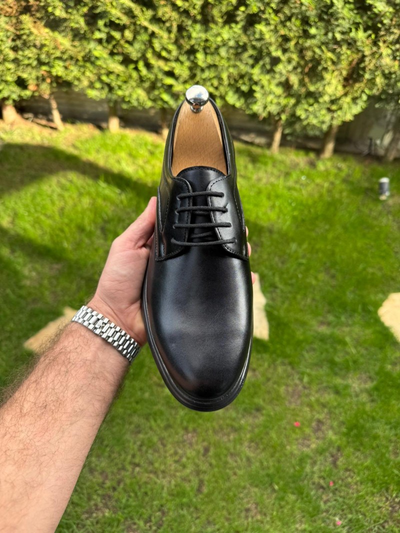 OLD-7002 Siyah Mat Deri