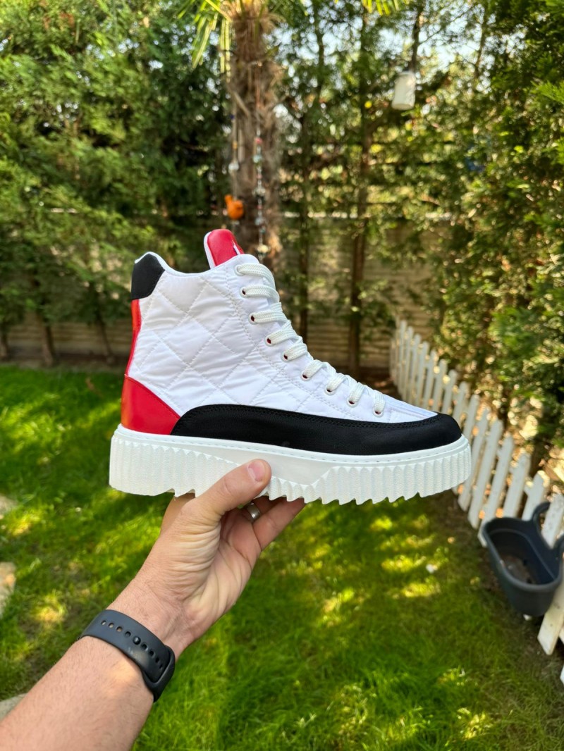 OLD-8100 Beyaz Kırmızı Bot