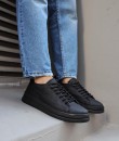 Knack Sneakers Ayakkabı 010 Siyah (Siyah Taban)